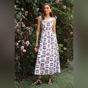 Beyond by Vera Jackie Dress in Papillion - NWT